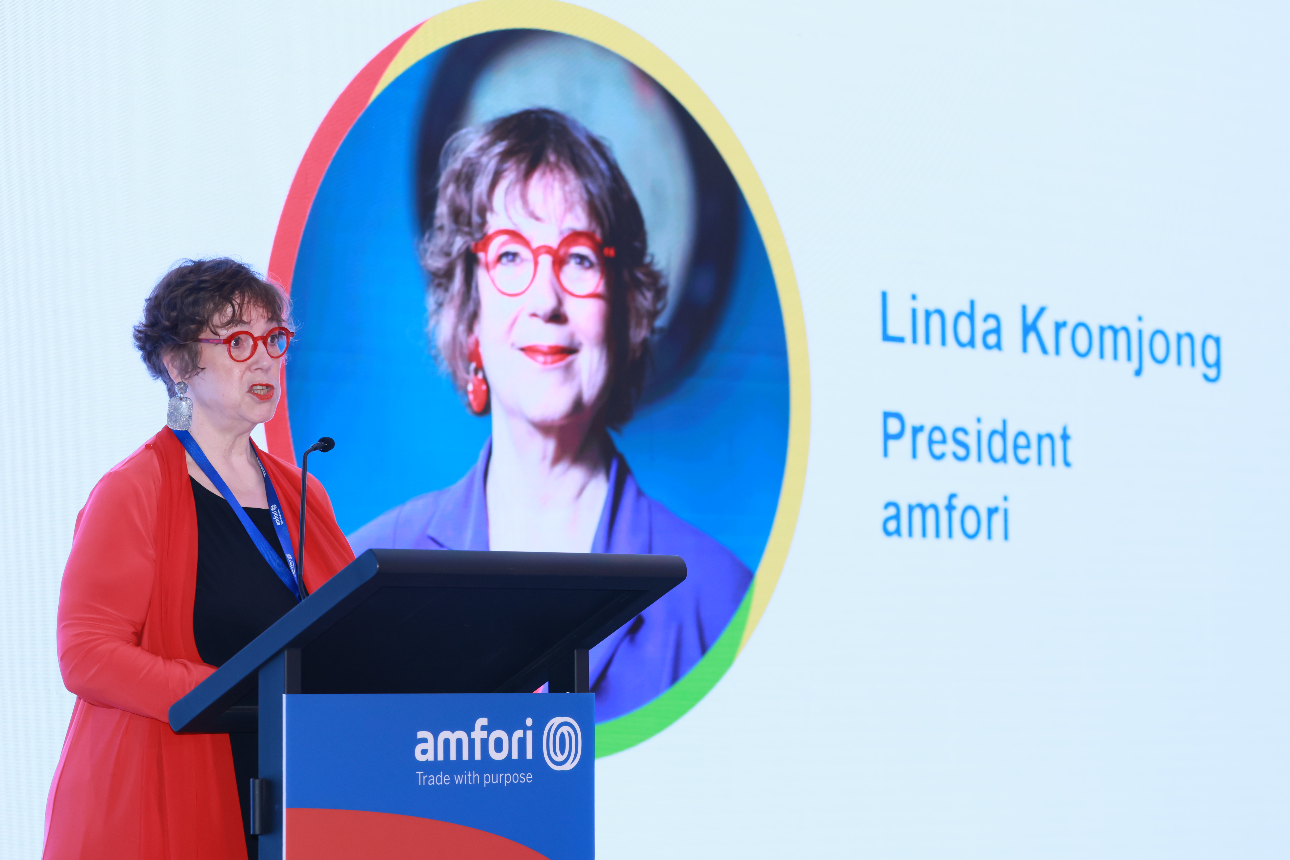 Ms Linda Kromjong, President of amfori